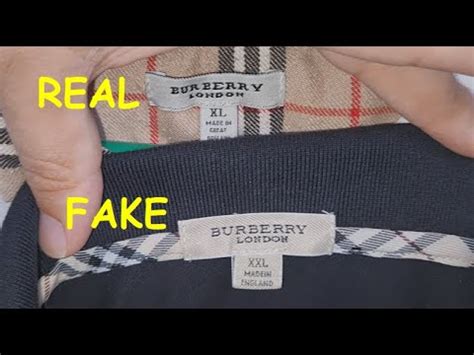 fake and real burberry shirts|genuine burberry label.